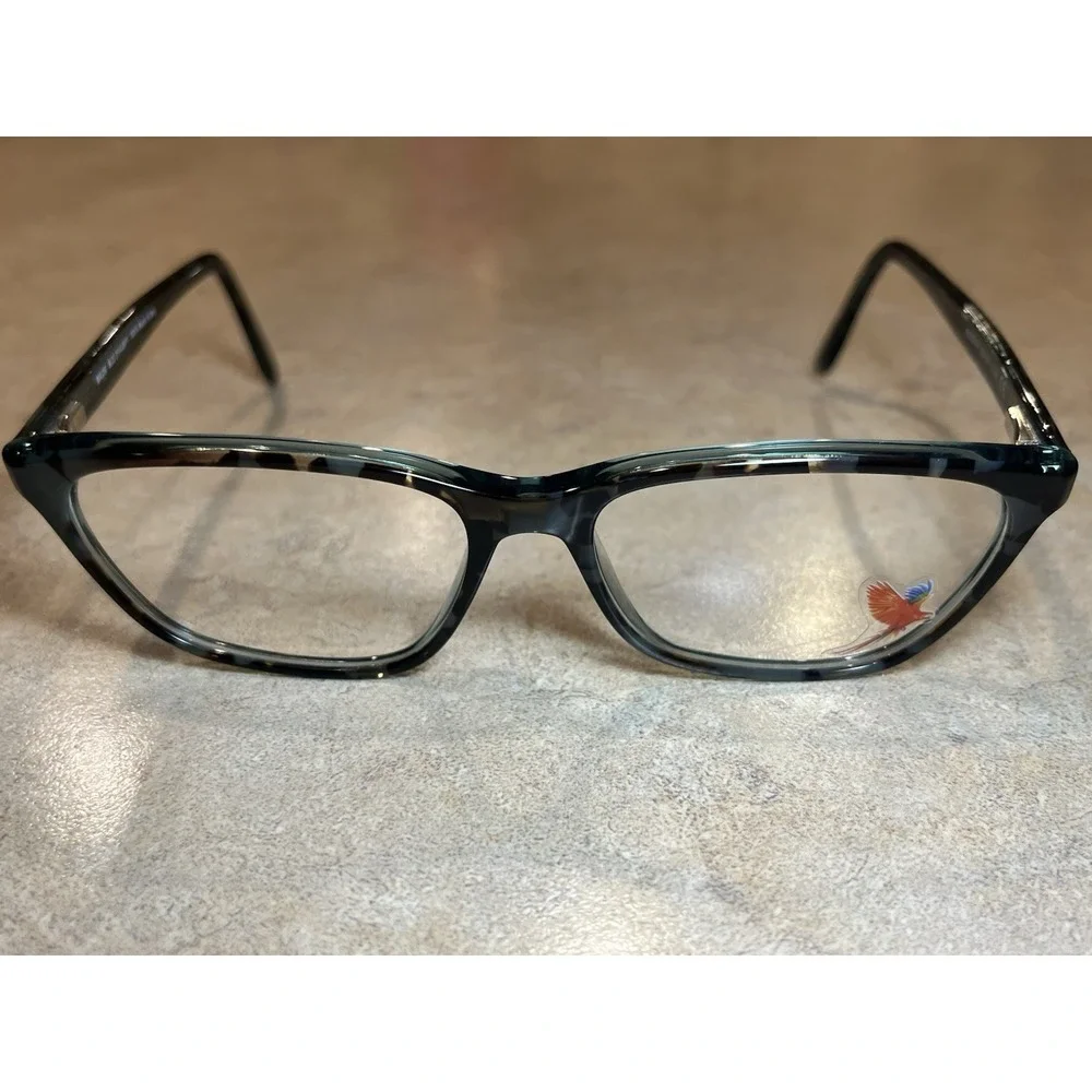 Maui Jim Eyeglasses Glasses MJO 2114-06 Teal Green Blue Brown Tortoise 53mm